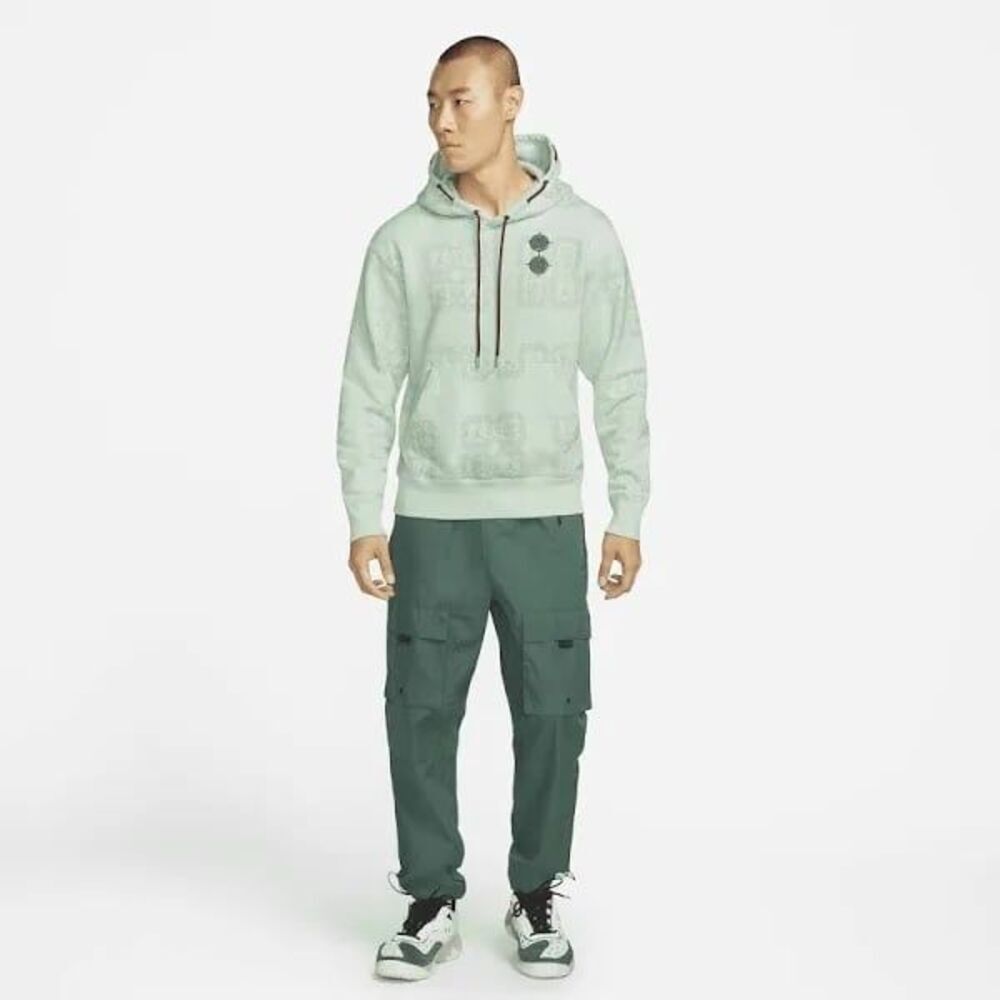 Jordan x CLOT Jade Fleece Pullover Hoodie Men sz L  D00007-394 NWOT